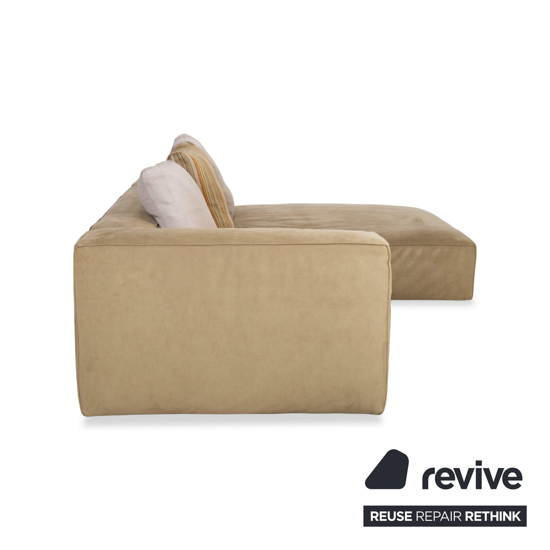 ligne roset NILS Stoff Ecksofa Beige Sand Sofa Couch