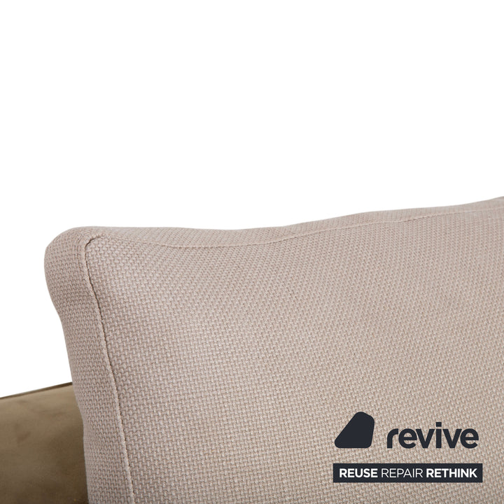 ligne roset NILS Stoff Ecksofa Beige Sand Sofa Couch