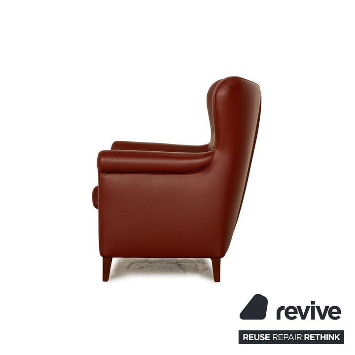 Machalke Amadeo Leder Sessel Rot