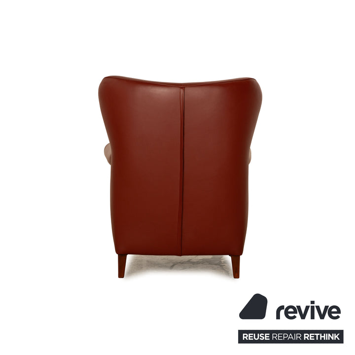Machalke Amadeo Leder Sessel Rot