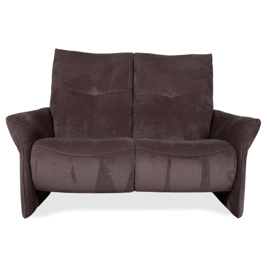 Mondo Varia 2057 Stoff Zweisitzer Grau Taupe manuelle Funktion Sofa Couch