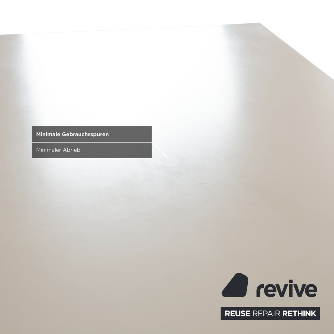 Musterring Wooden Dining Table Cream Beige Dining Room