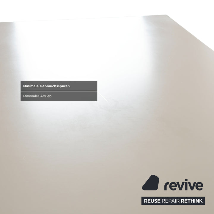 Musterring Wooden Dining Table Cream Beige Dining Room