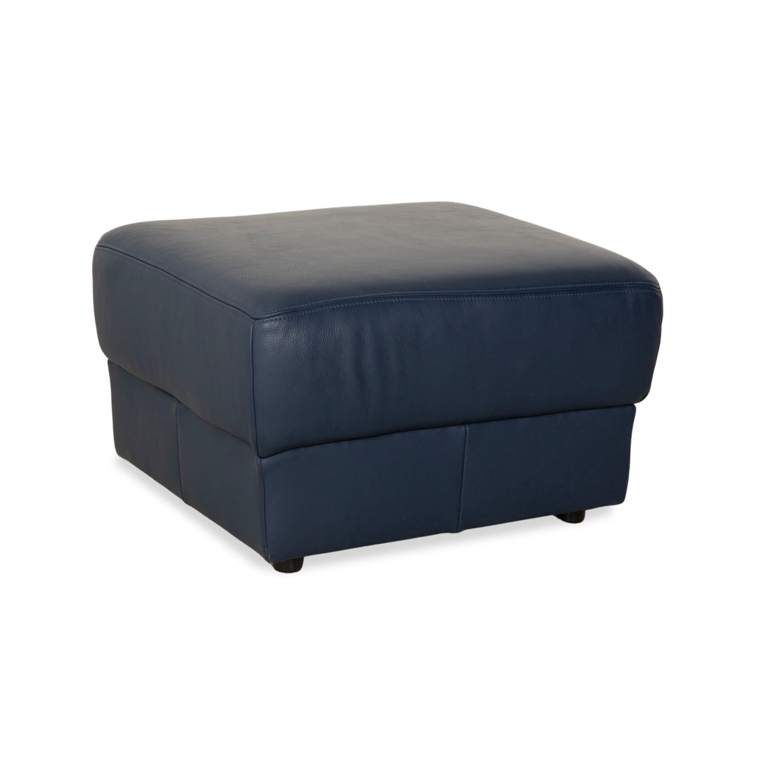 Musterring Leather Stool Blue