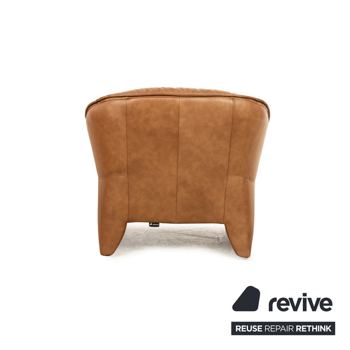 Musterring Leather Armchair Brown