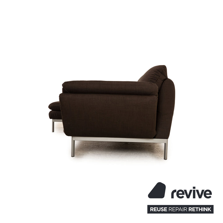 Musterring MR 675 Stoff Ecksofa Grau Sofa Couch Funktion