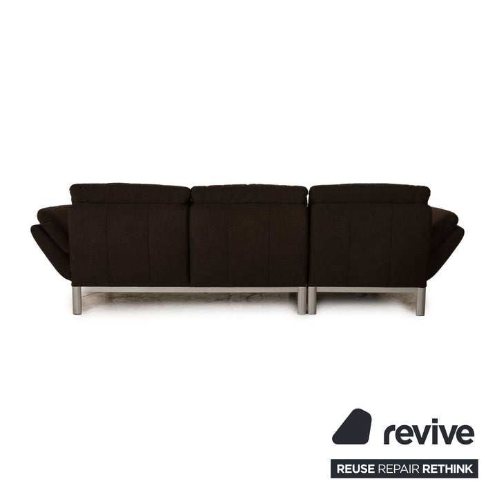 Musterring MR 675 Stoff Ecksofa Grau Sofa Couch Funktion