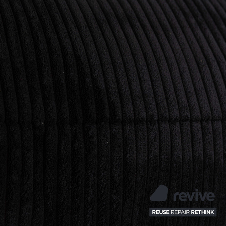 MYCS FLAYR Stoff Viersitzer Schwarz Sofa Couch
