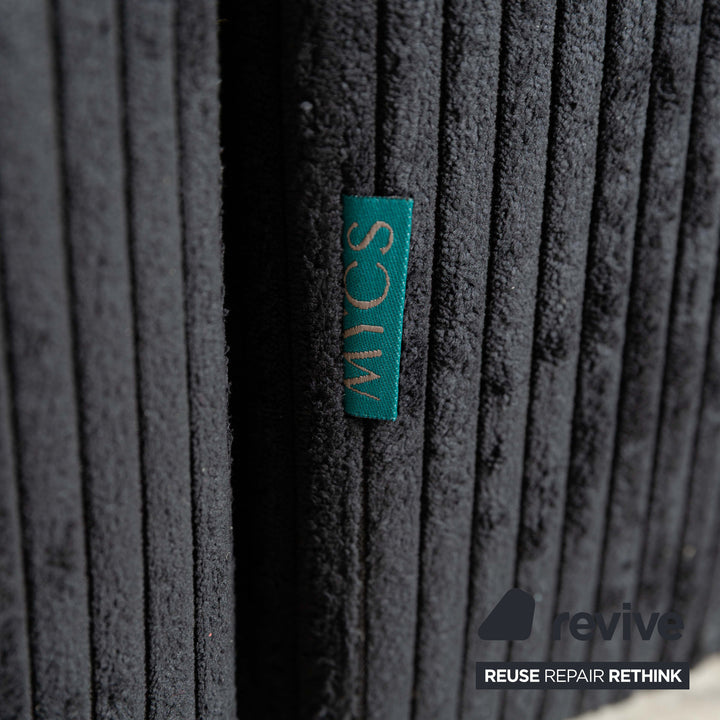 MYCS FLAYR Stoff Viersitzer Schwarz Sofa Couch