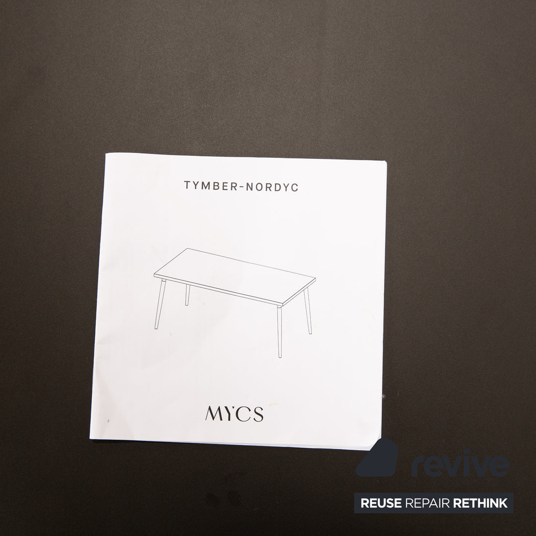 MYCS Tymber Holz Esstisch Schwarz