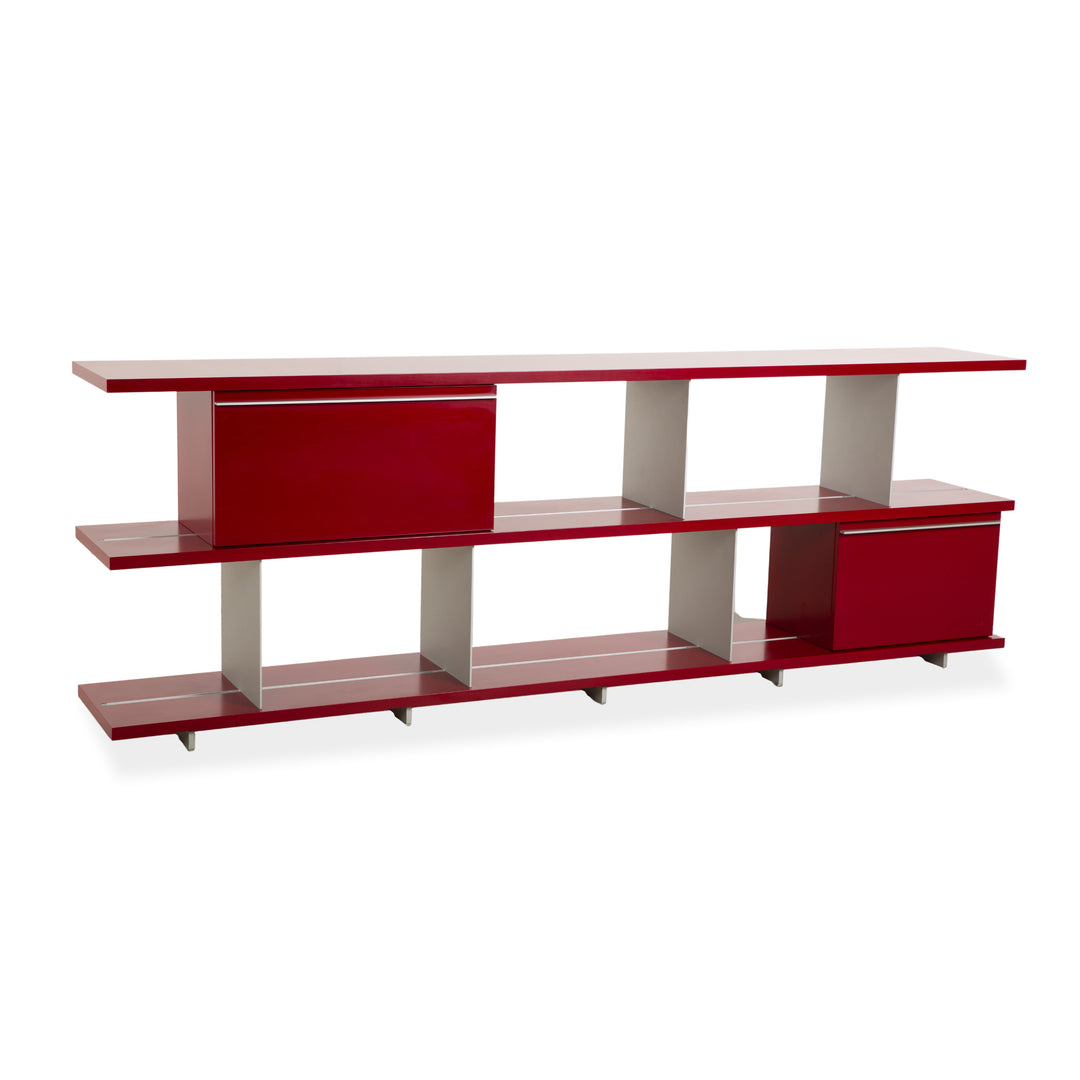 Piure Holz Sideboard Rot