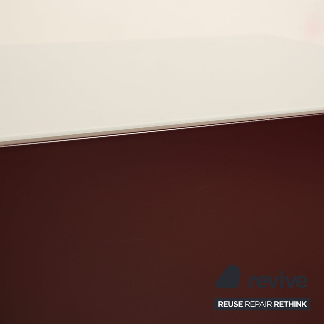 Piure P21 Holz Sideboard Rot