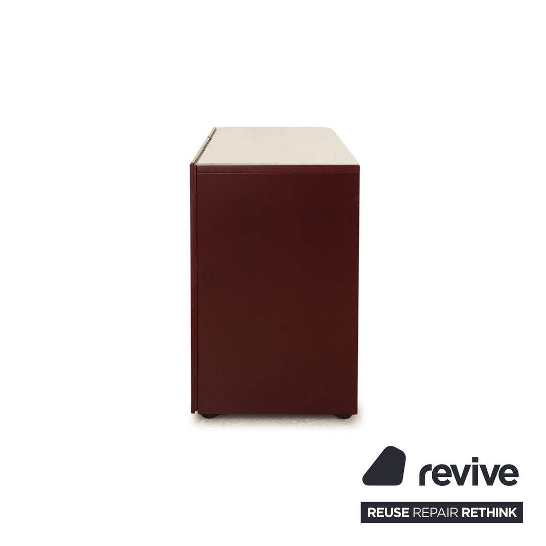 Piure P21 Holz Sideboard Rot