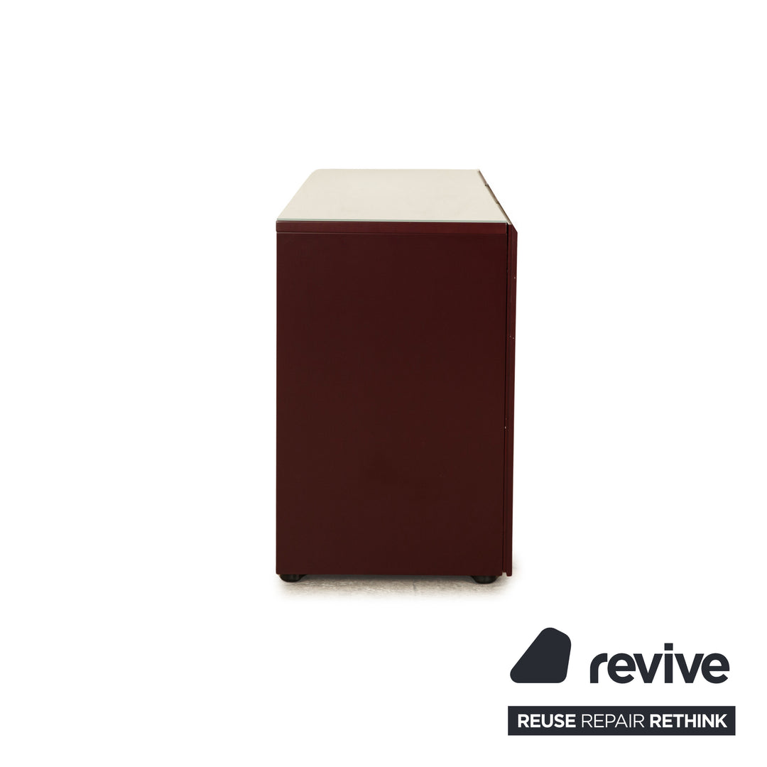 Piure P21 Holz Sideboard Rot