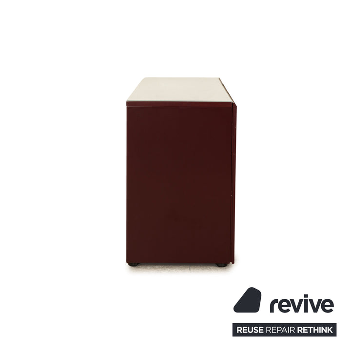 Piure P21 Holz Sideboard Rot