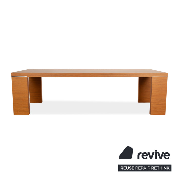 Poliform Holz Esstisch Braun 260 x 100 cm