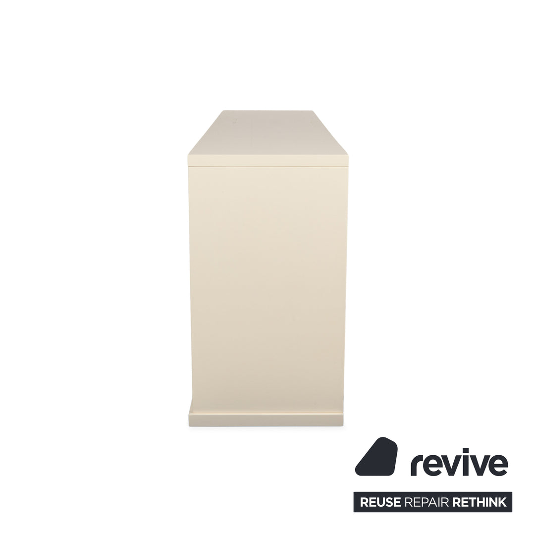 Buffet en bois Poliform blanc crème