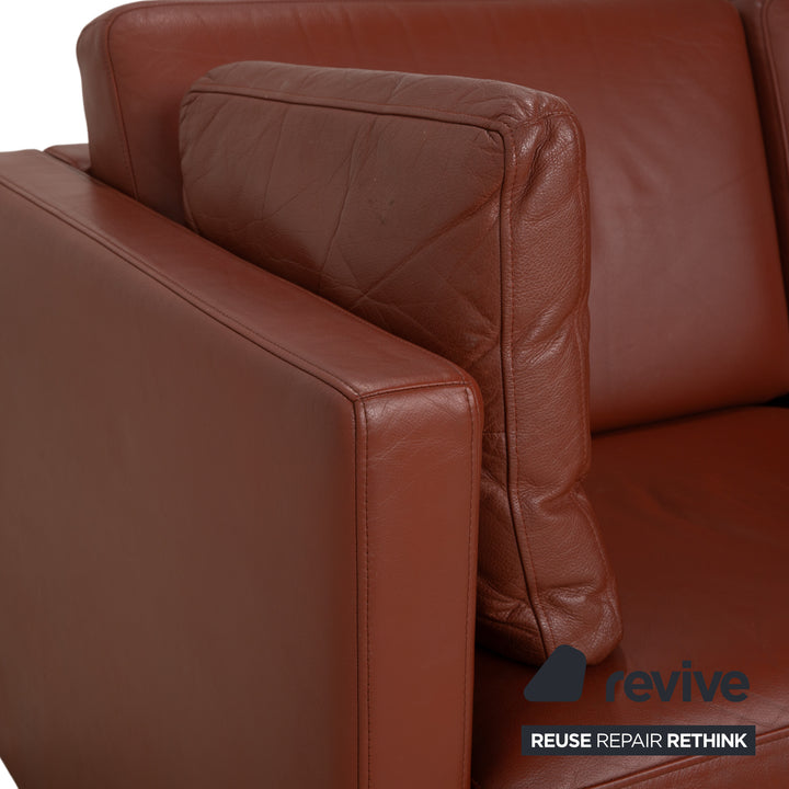 Rolf Benz Ego Leder Zweisitzer Braun Sofa Couch