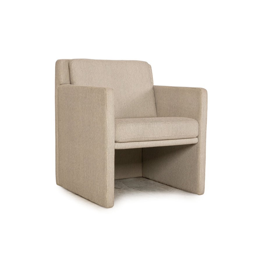 Rolf Benz Ego fabric armchair grey