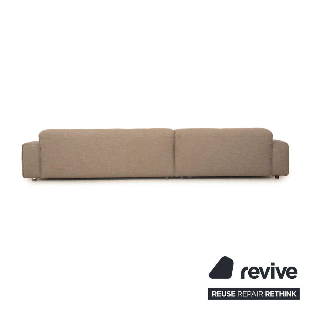 Rolf Benz Mio Stoff Ecksofa Grau Recamiere Links Sofa Couch