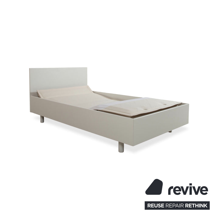 Schramm Gala28 Wood Bed White Bedroom 120 x 210 cm Electric Function