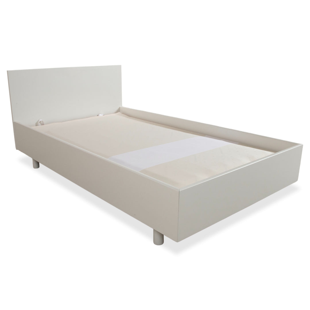 Schramm Gala28 Wood Bed White Bedroom 120 x 210 cm Electric Function
