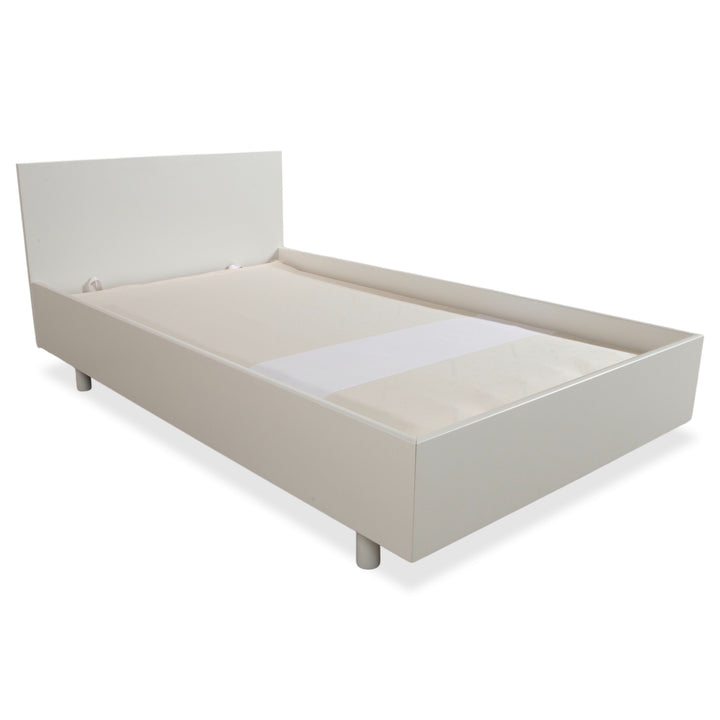 Schramm Gala28 Wood Bed White Bedroom 120 x 210 cm Electric Function