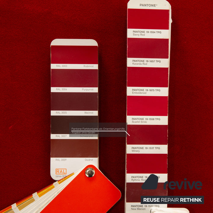 SEDDA Vista Stoff Hocker Rot