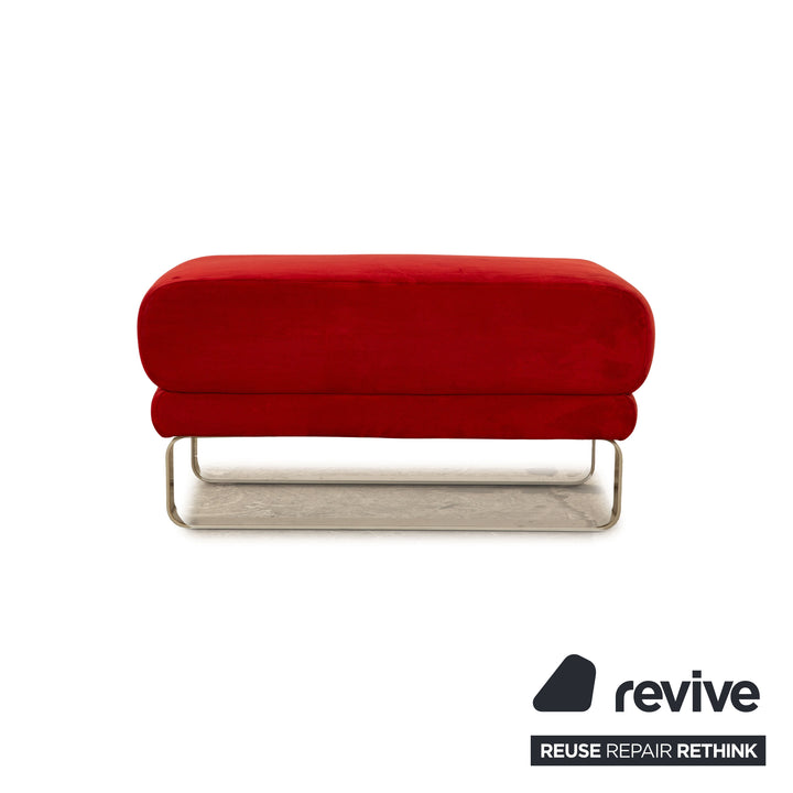 SEDDA Vista Stoff Hocker Rot