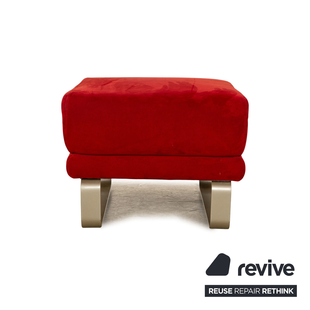 SEDDA Vista Stoff Hocker Rot