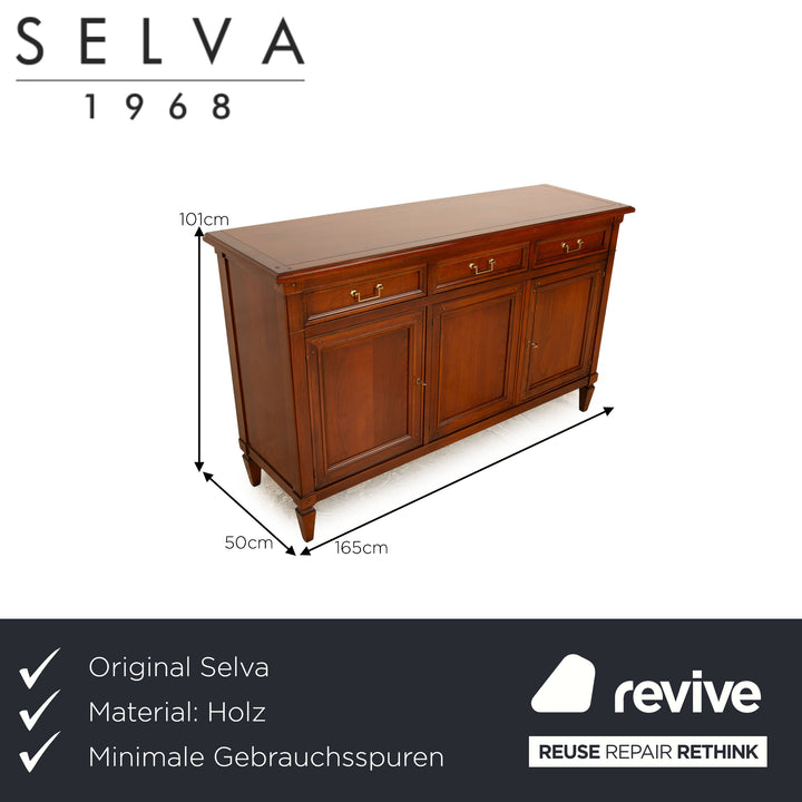 Buffet en bois Selva Bellagio marron