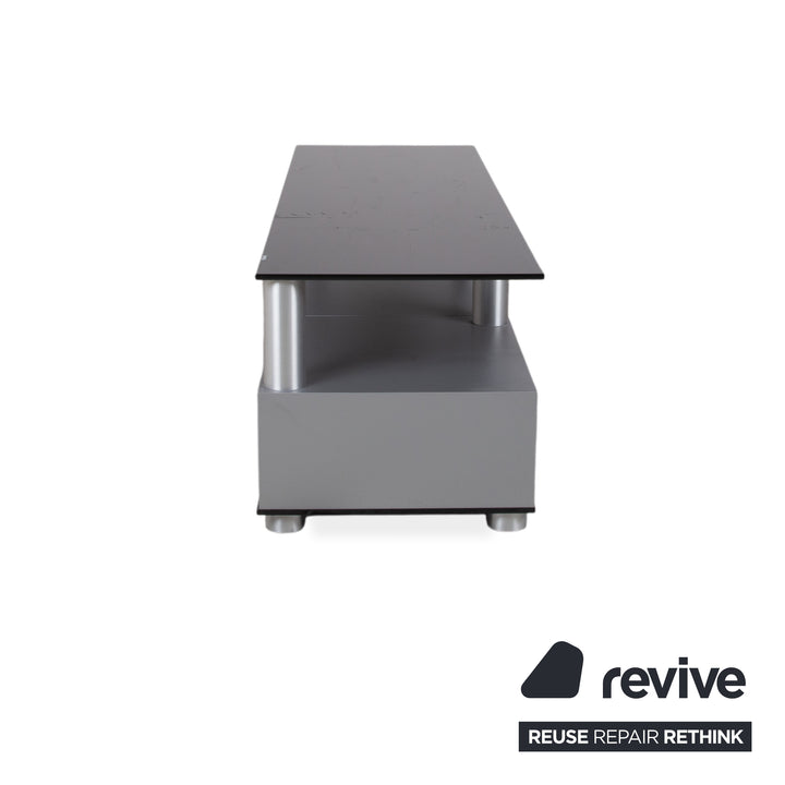 Spectral Glass Sideboard Black TV Unit
