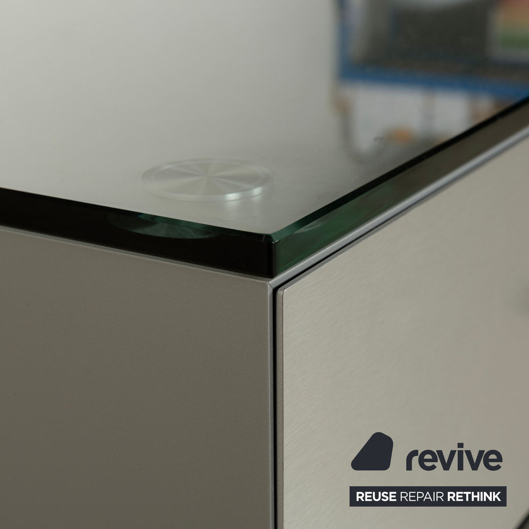 Spectral Glas Sideboard Silber