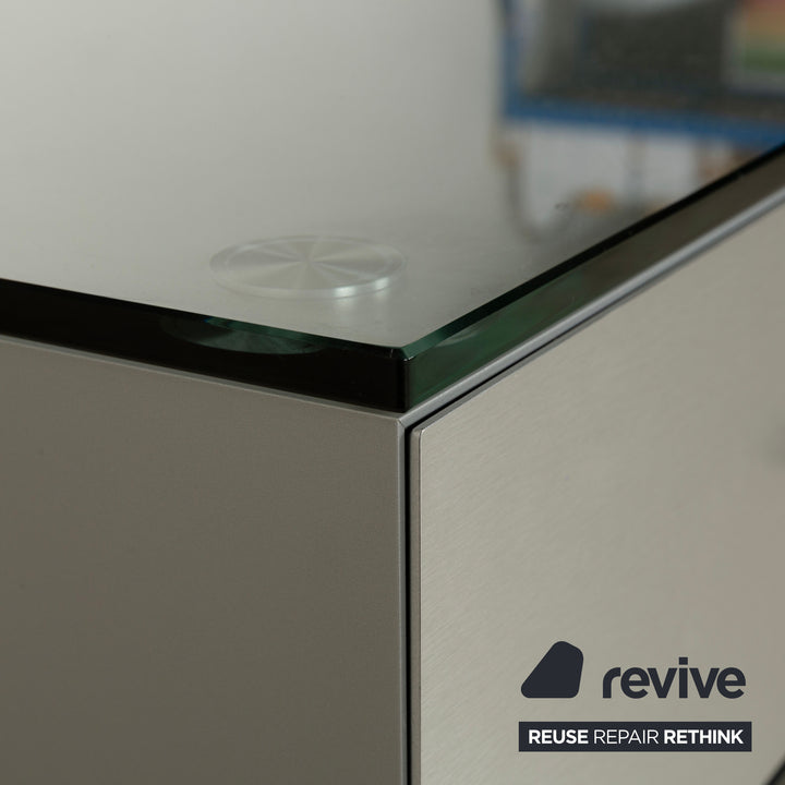 Spectral Glas Sideboard Silber