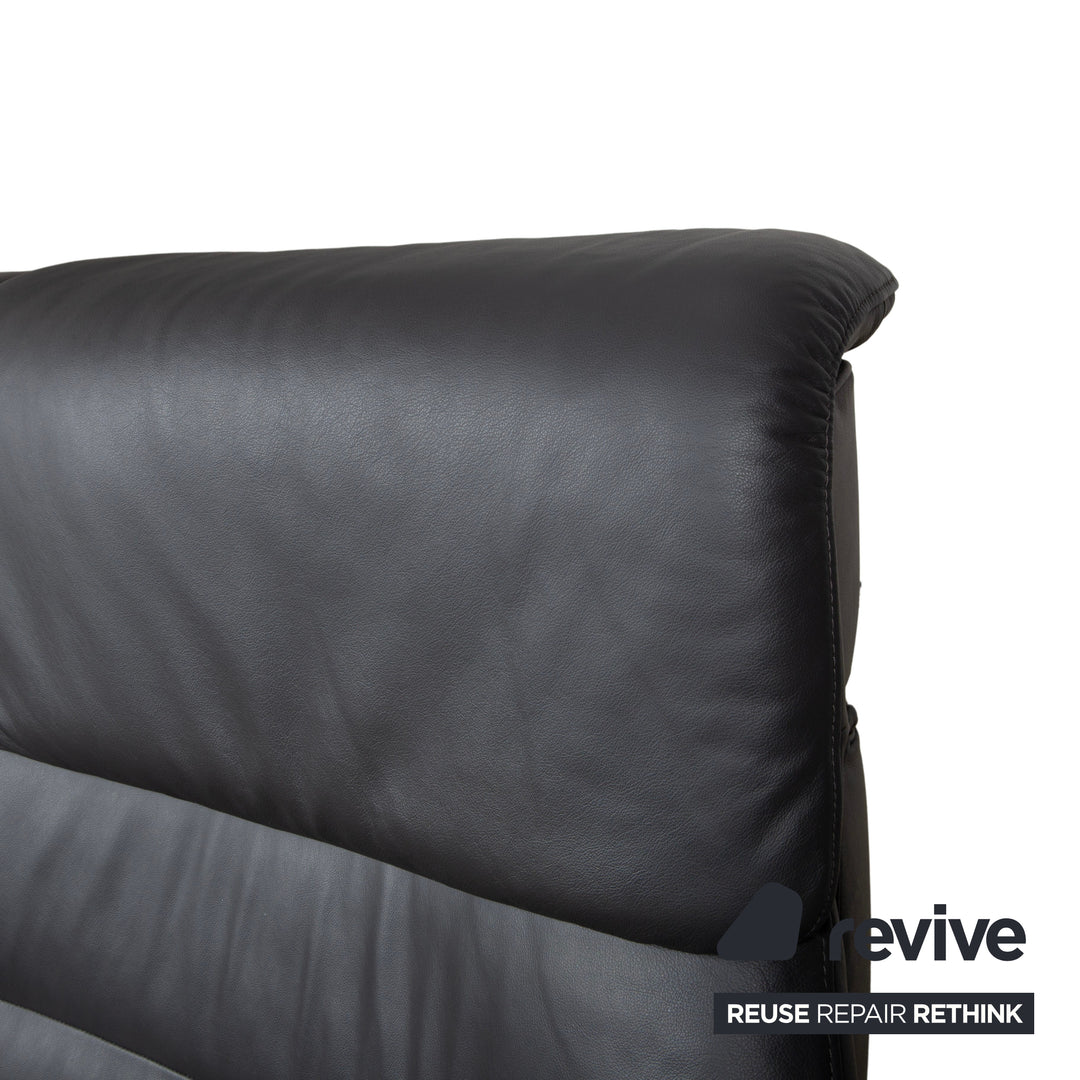 Canapé deux places Stressless Como en cuir vert