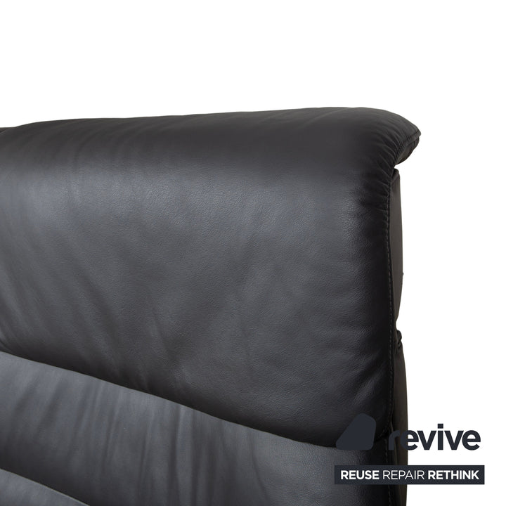 Canapé deux places Stressless Como en cuir vert