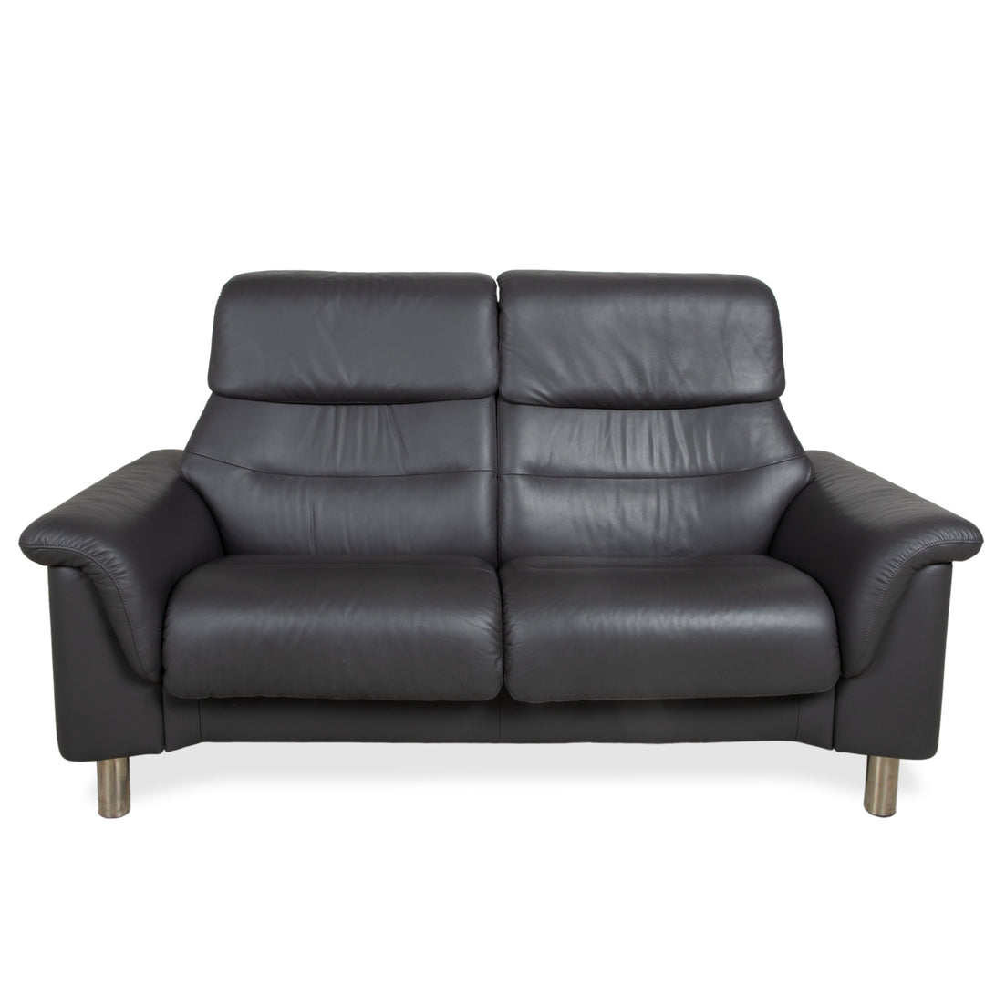 Canapé deux places Stressless Como en cuir vert