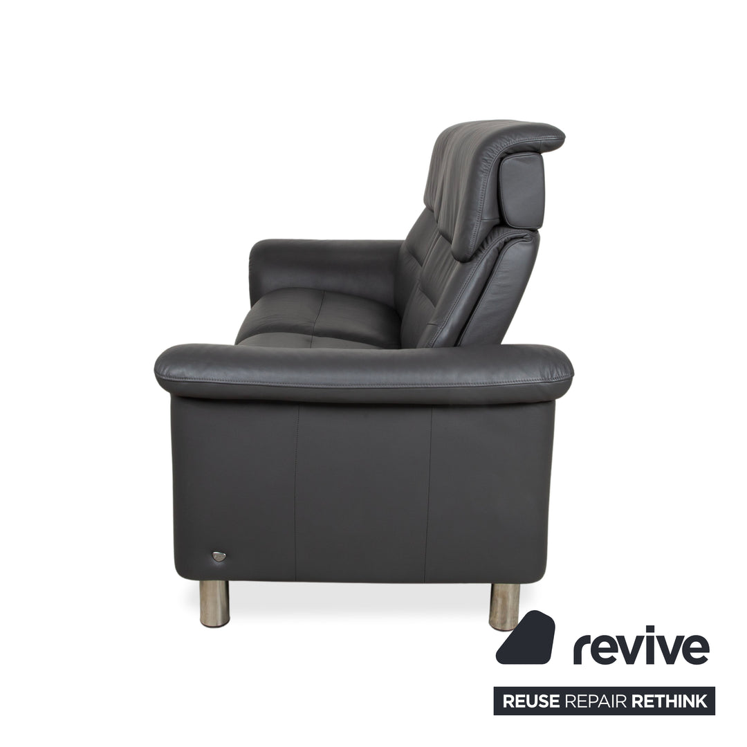 Canapé deux places Stressless Como en cuir vert