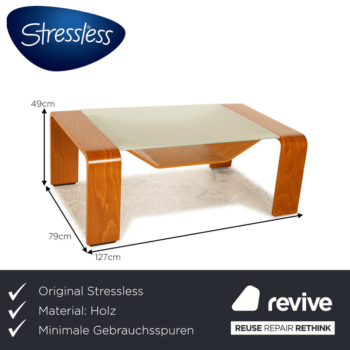 Table basse en bois Stressless Pegasus marron