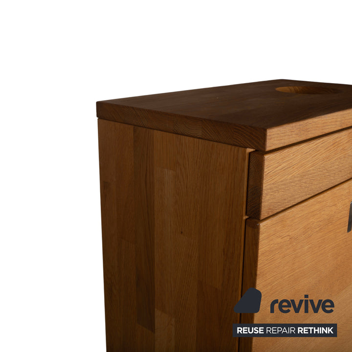 Team 7 Cubus Holz Sideboard Schuhschrank Braun Eiche