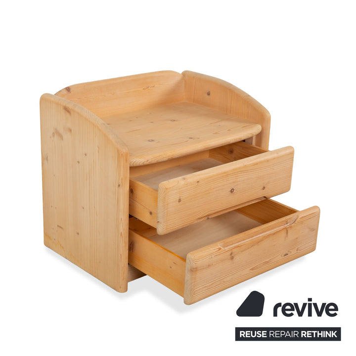 Team7 Holz 2x Nachttisch Tisch Braun