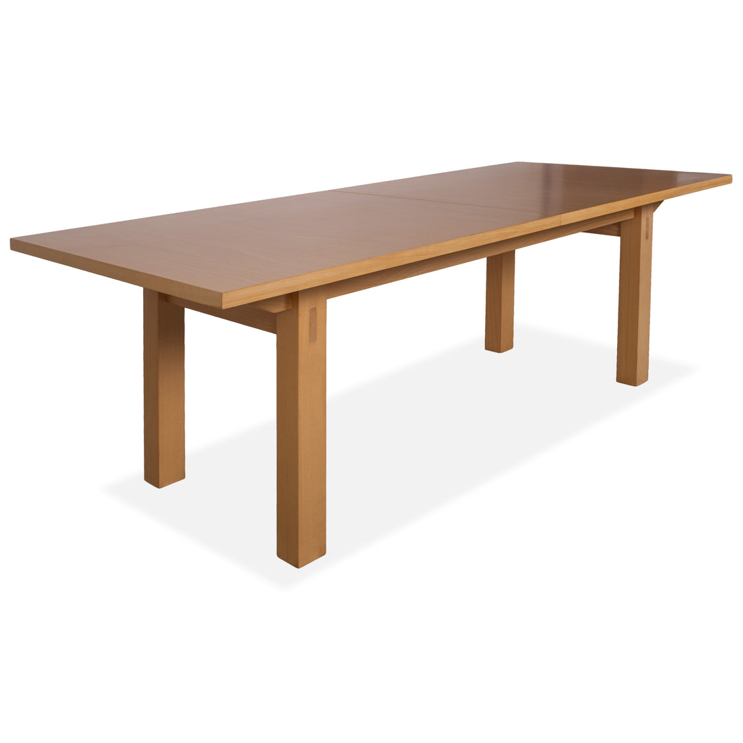 Table à manger Thonet en bois marron extensible Salle à manger 200-282 x 90 cm