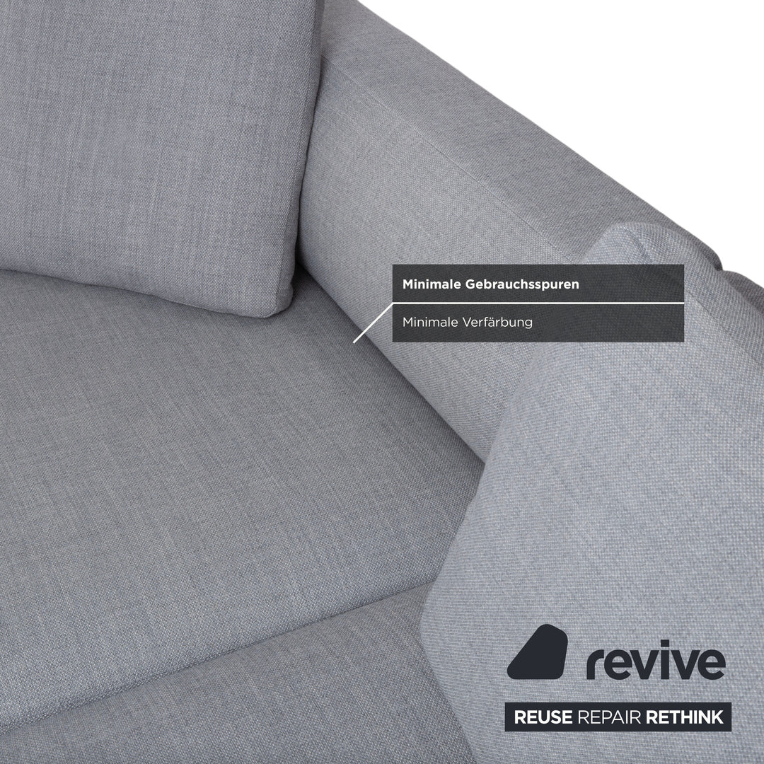 &Tradition Develius Ecksofa Stoff Hellgrau Sofa Couch