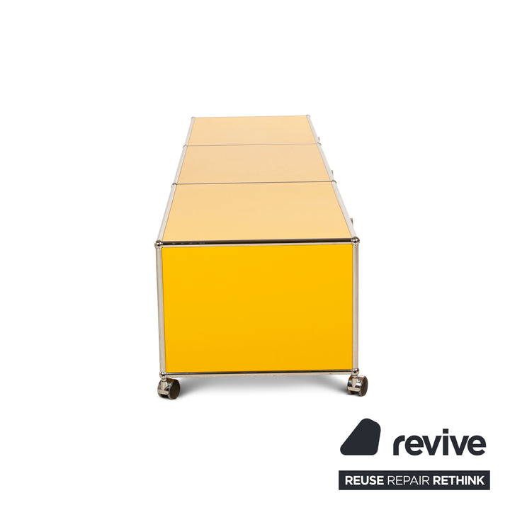 USM Haller Metall Sideboard Gelb