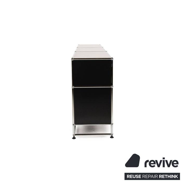 USM Haller Metall Sideboard Schwarz TV-Board