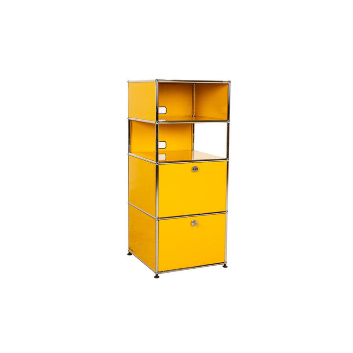 USM Haller Sideboard Gelb Metall Highboard Regal