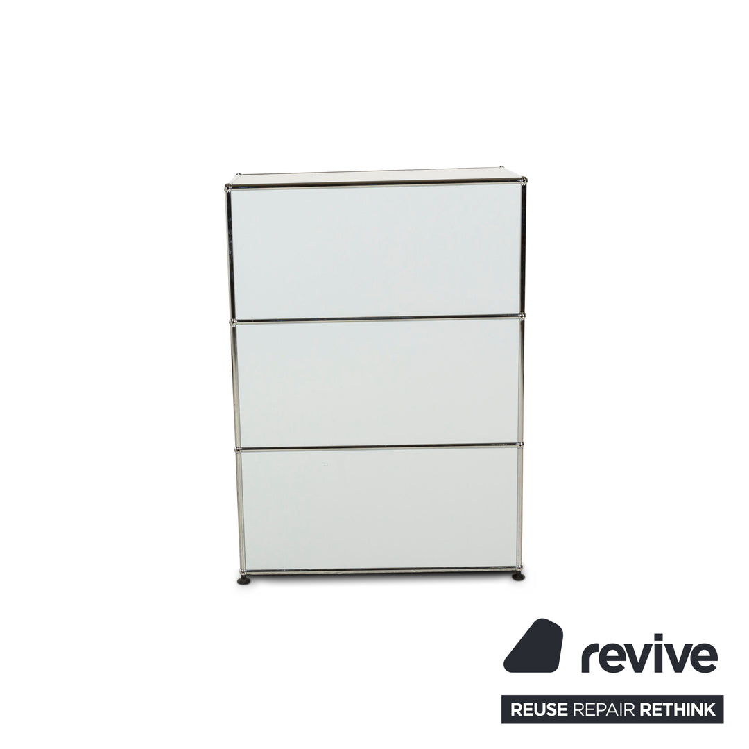 USM Haller Buffet en acier gris haut