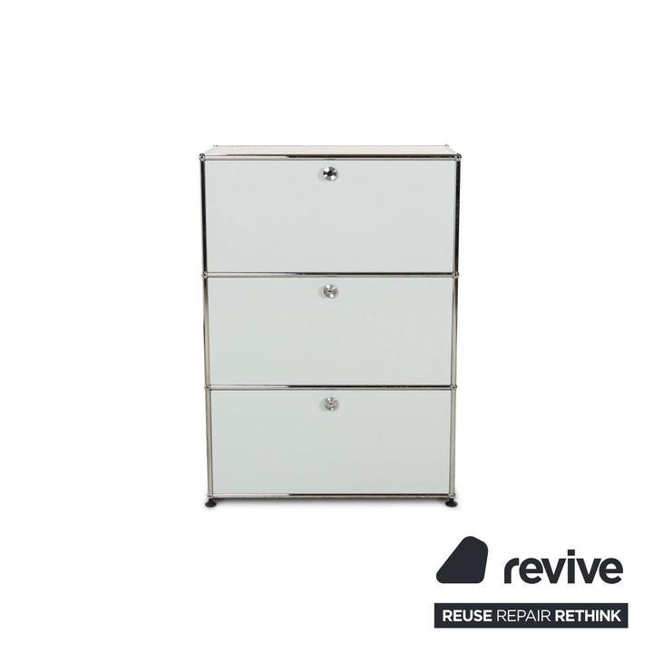 USM Haller Buffet en acier gris haut