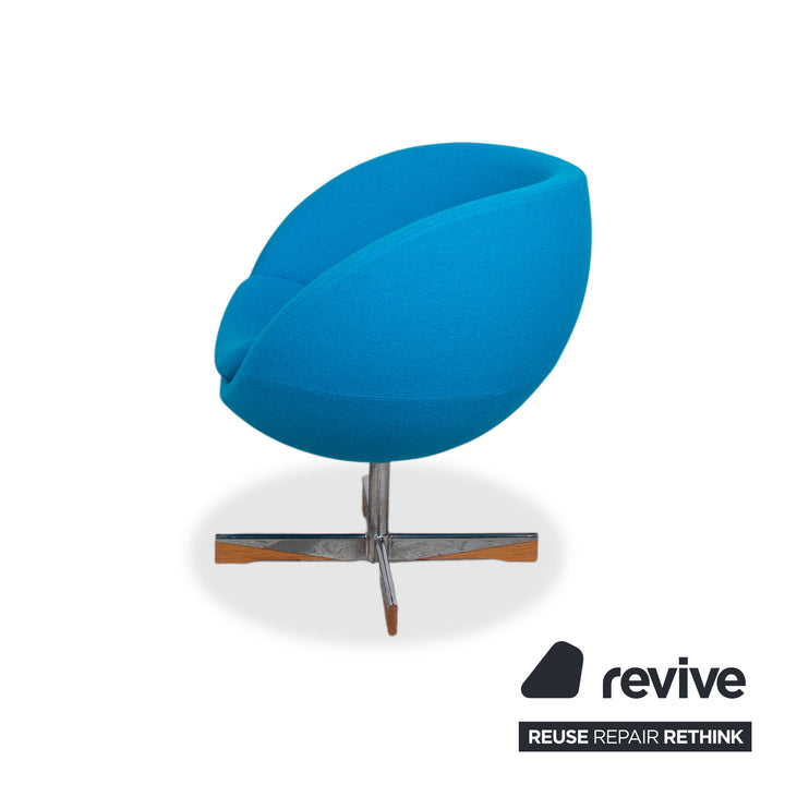 Varier Planet 2x Stoff Sessel Blau Dunkelblau Hellblau Türkis Drehfunktion