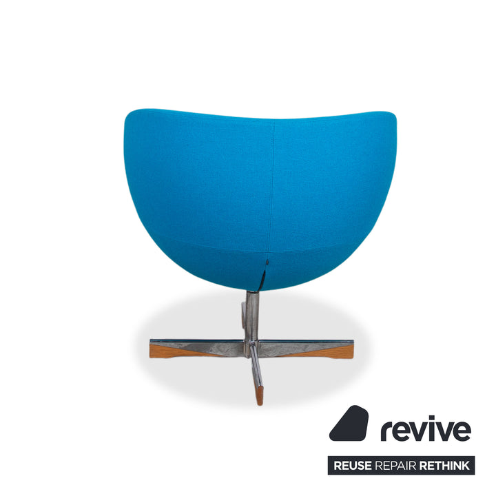 Varier Planet 2x Stoff Sessel Blau Dunkelblau Hellblau Türkis Drehfunktion